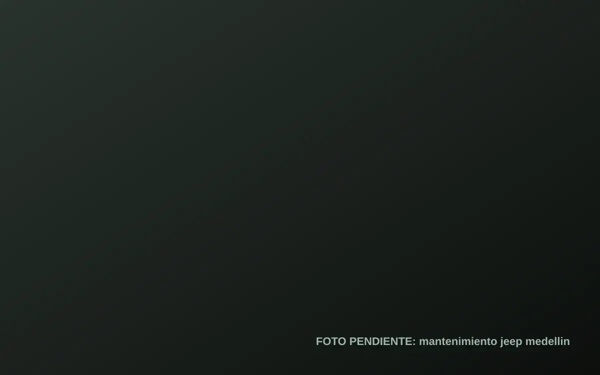 Guía de mantenimiento para Jeep, Dodge y Ram en Medellín