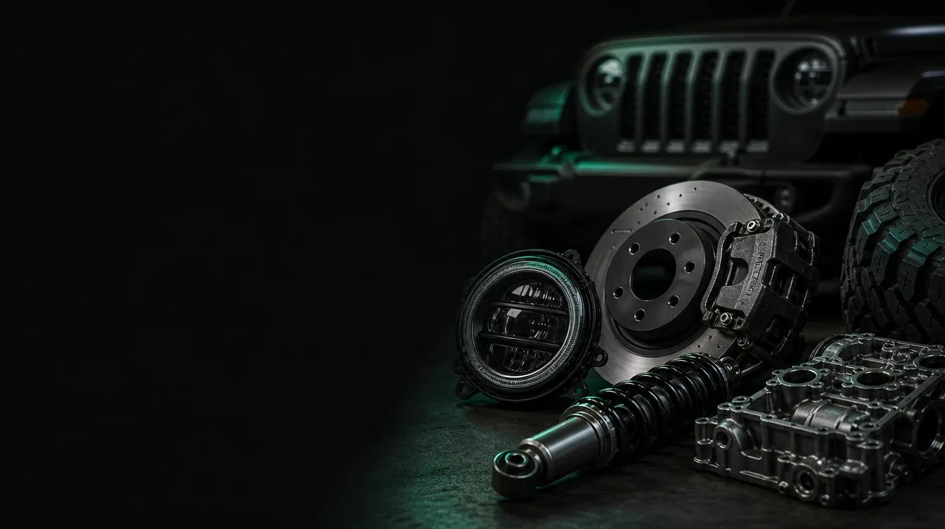 Repuestos para Jeep, Dodge y Ram en Medellín: frenos, suspensión, farola y motor